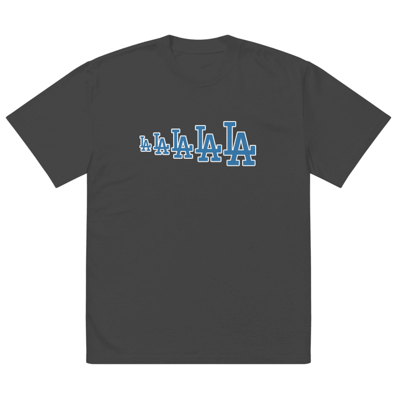 LA LA LA LA LA Oversized faded t-shirt
