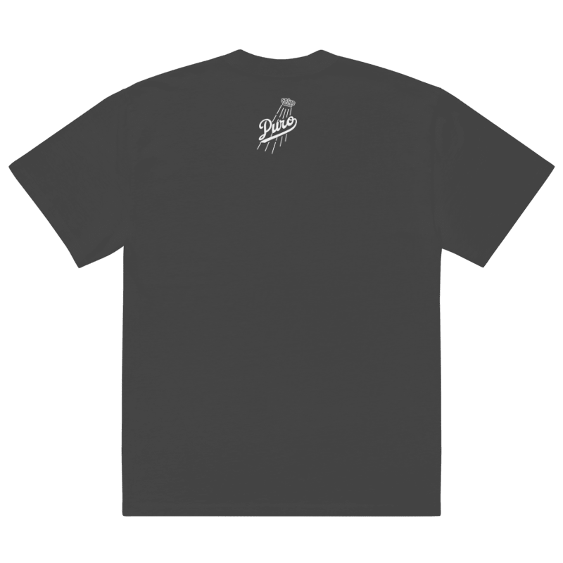 LA LA LA LA LA Oversized faded t-shirt