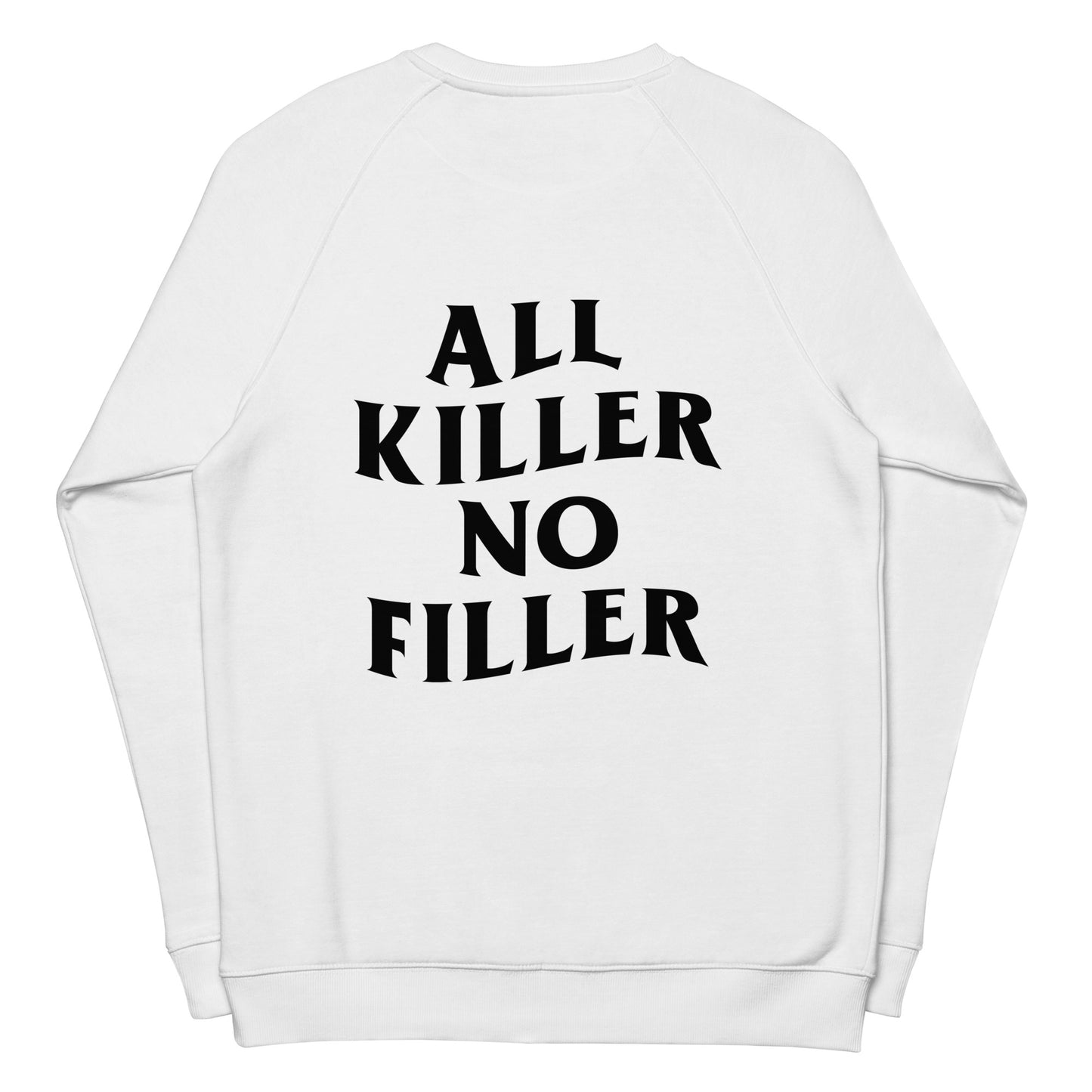 Puro Crown Unisex organic raglan sweatshirt