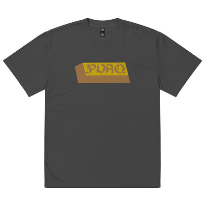 Puro Gold Bar Oversized Faded Tee