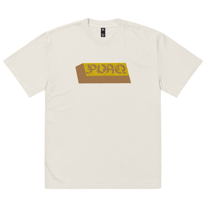 Puro Gold Bar Oversized Faded Tee