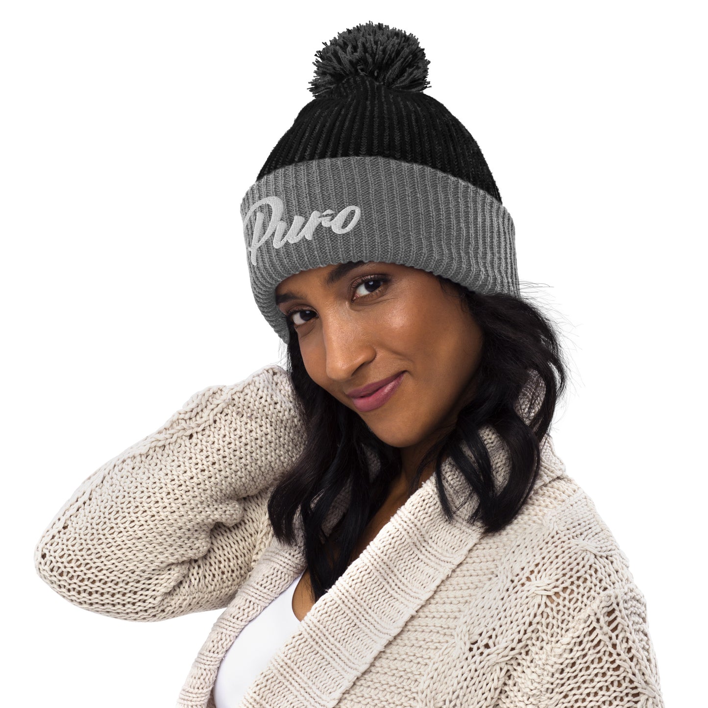 Puro Classic Pom-Pom Beanie