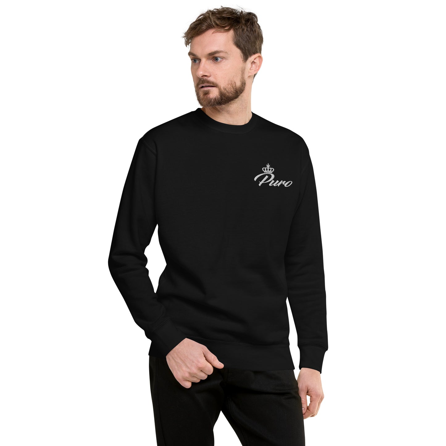 Puro Crown Unisex Premium Sweatshirt