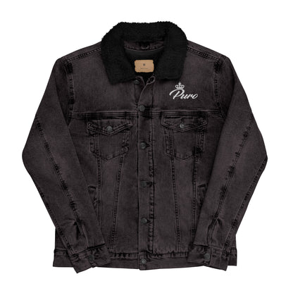 Puro Classic Unisex Denim Sherpa Jacket